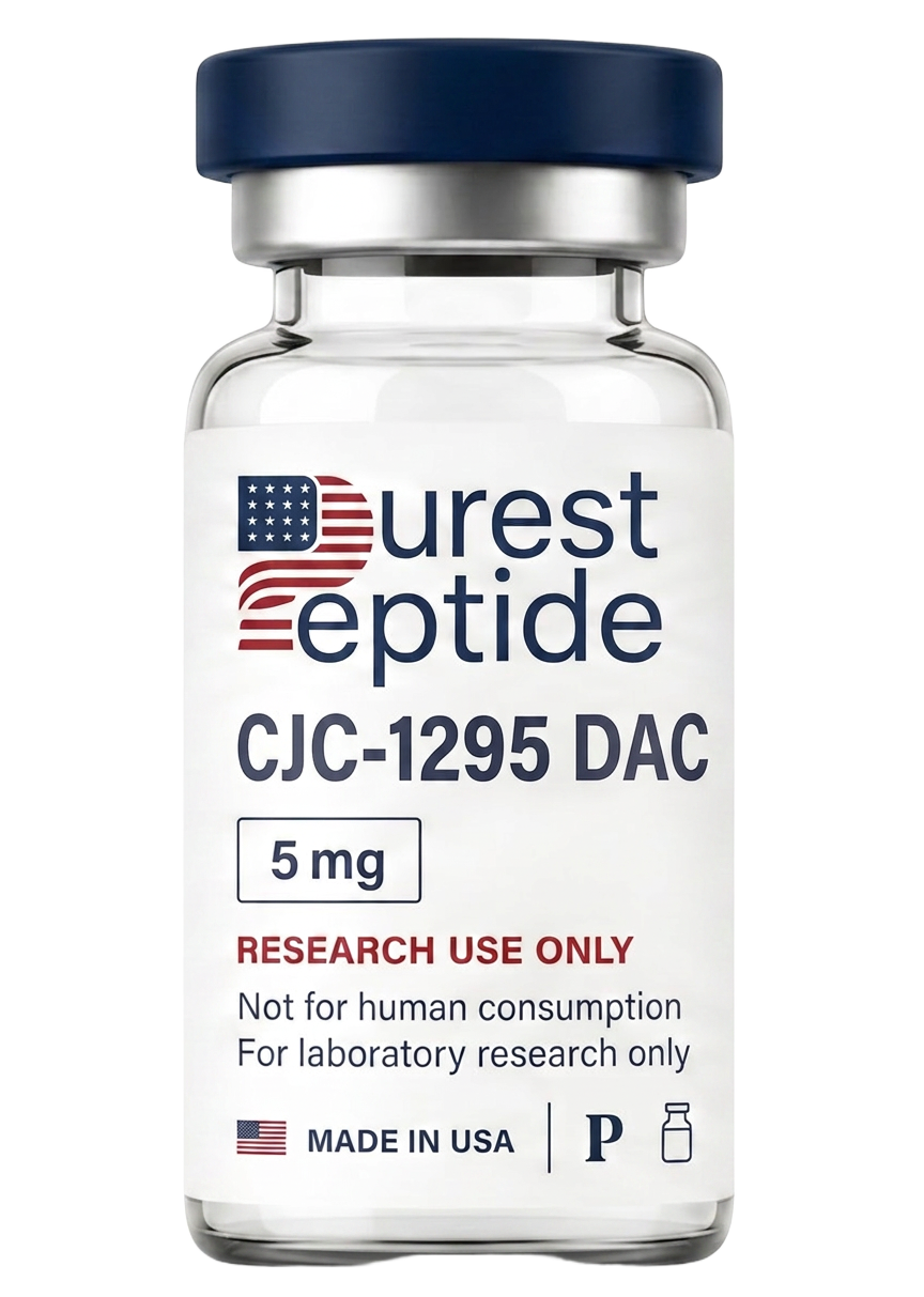 CJC-1295 with DAC - US-sourced muscle growth peptide vial