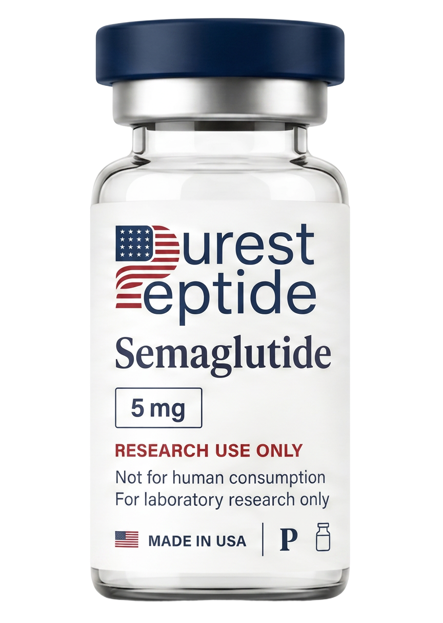 Semaglutide - US-sourced weight loss peptide vial
